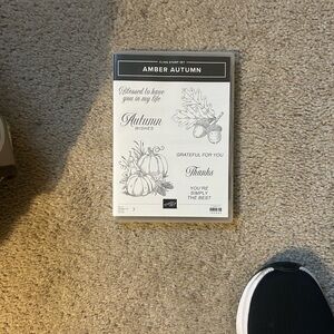 Stampin' Up! Amber Autumn Stamp Set -Limited Edition